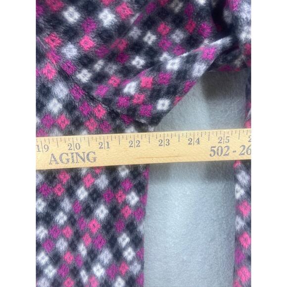 Anne Klein Pajamas Women’s Sz XL Black Pink Long Sleeve Pants Buttondown - Picture 16 of 16